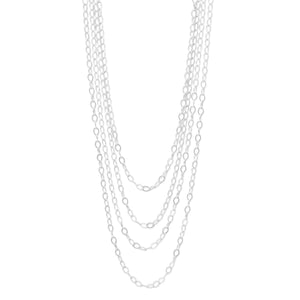 100" Open Link Cable Necklace