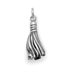 Load image into Gallery viewer, Oxidized Graduation Tassel Charm