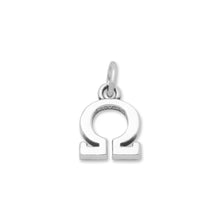 Load image into Gallery viewer, Greek Alphabet Letter Charm - Omega