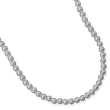 Load image into Gallery viewer, 7mm Sterling Silver Bead Strand