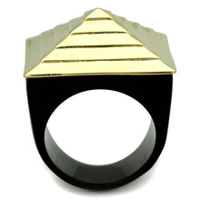 Cargar imagen en el visor de la galería, VL119 - IP Gold(Ion Plating) Stainless Steel Ring with No Stone