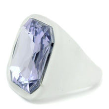 Cargar imagen en el visor de la galería, VL013 -  Resin Ring with Synthetic Acrylic in Light Amethyst